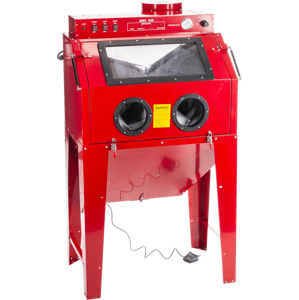 Pískovací box 350 l – masivní konstrukce, průmyslový, osvětlení uvnitř LD-D02350