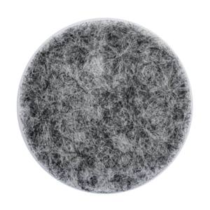 Kluzák filcový s hřebem Ø 24mm, bílý, 8 ks