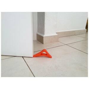 Zarážka dveřní a okenní BLOCKYSTAR, červená