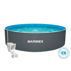 Bazén Orlando 3,05 x 0,91 m ŠEDÁ, bazén, fólie, skimmer Marimex 10303042