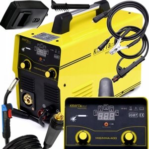 Invertorová svářečka MIG/MMA 400A KD811 KRAFT&DELE
