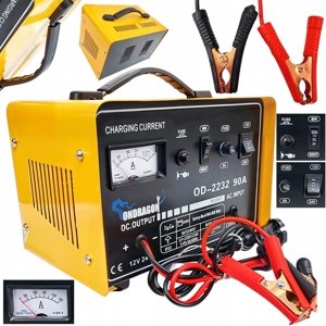 Nabíječka autobaterií se startem 12/24V 90A ZN7042 ONDRAGON