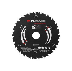 Parkside Performance® Pilový kotouč pro okružní pily, 190 mm (24 zubů Pksbp 19024 A1)