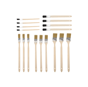 Parkside® Sada štětců, 17dílná (dlouhá rukojeť)