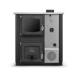 Sporák s výměníkem TEMY PRO 18 kW Pravá/Černá